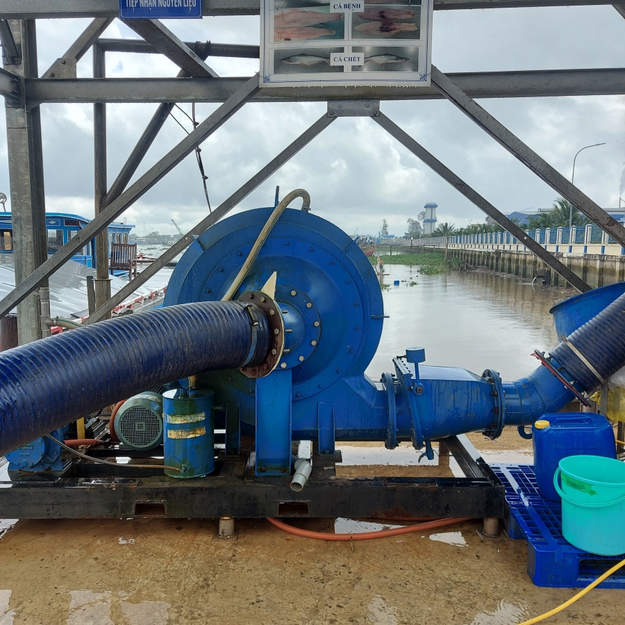 MÁY BƠM CHUYỂN TÔM CÁ TS