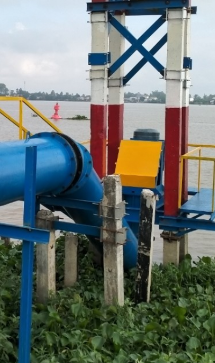 MÁY BƠM CẤP NƯỚC CHO AO NUÔI CÁ TRA